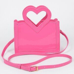 Enamel Top Handle Bag